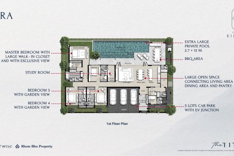 Chalet de 4 dormitorios en Phuket, Tailandia № 170178 - foto 13