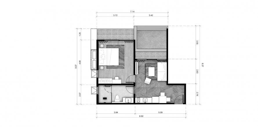 Off-Plan ABOV Patong in Kathu, Thailand № 135382 - Foto 1