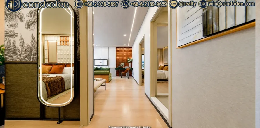 Condo in Watthana, Bangkok, Thailand, 2 bedrooms № 233996