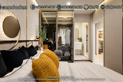 Condo in Watthana, Bangkok, Thailand, 2 bedrooms № 233996 - photo 5