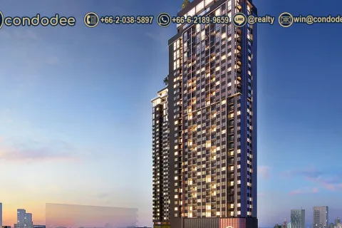 Condominio de 2 dormitorios en Watthana, Bangkok, Tailandia № 233995