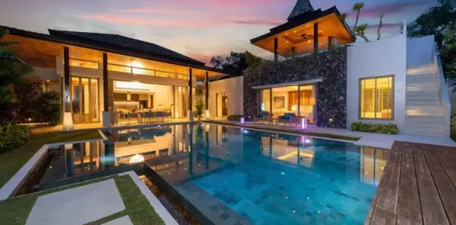 Chalet de 4 dormitorios en Phuket, Tailandia № 159014