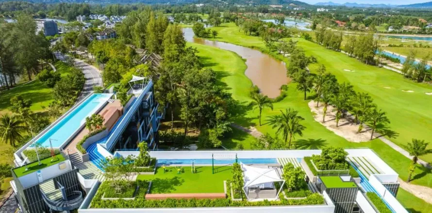 Estudio en el condominio en Bang Tao, Tailandia № 153837