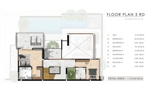 Chalet de 4 dormitorios en Ko Kaeo, Tailandia № 165537 - foto 14