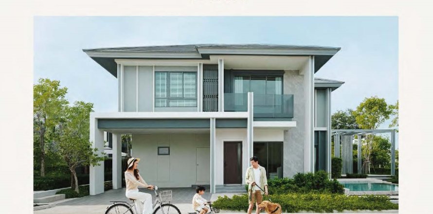 Chalet de 4 dormitorios en Bang Lamung, Tailandia № 165532