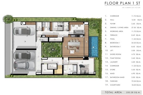 Chalet de 4 dormitorios en Ko Kaeo, Tailandia № 165536 - foto 11