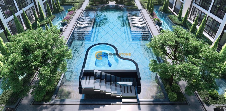 Estudio en el condominio en Pattaya, Tailandia № 113458