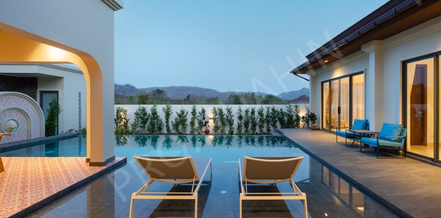 Chalet de 3 dormitorios en Hua Hin, Tailandia № 194771