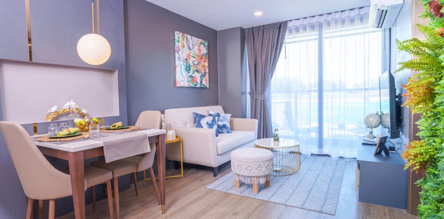 Wohnung in Pattaya, Thailand 2 Zimmer № 159870