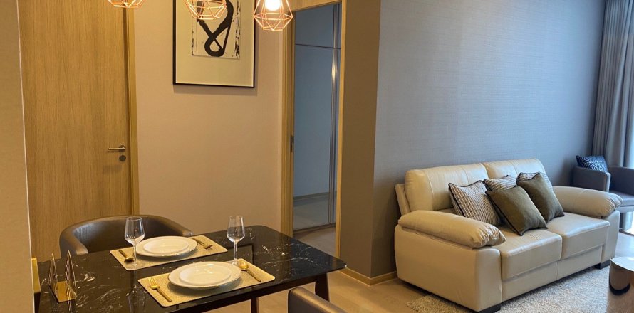 Condo à Bangkok, Thaïlande, 2 chambres № 155735