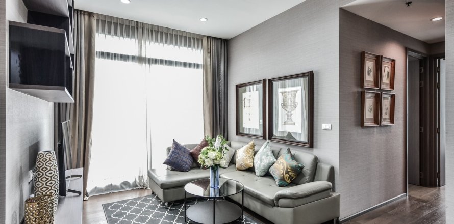 Condominio de 2 dormitorios en Sathon, Bangkok, Tailandia № 167034