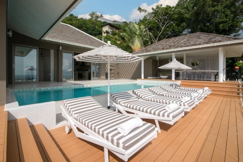 Chalet de 5 dormitorios en Ko Samui, Tailandia № 169435 - foto 9