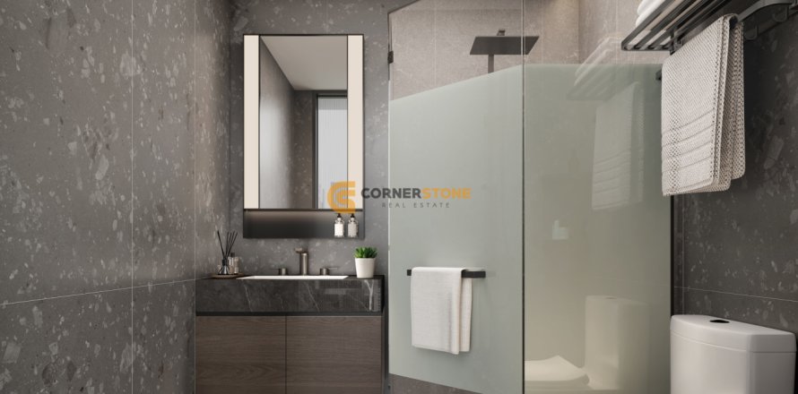 Estudio en el condominio en Jomtien Beach, Pattaya, Tailandia № 232952