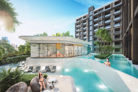 Studio dans le Condo sur Jomtien Beach, Pattaya, Thaïlande  № 204912