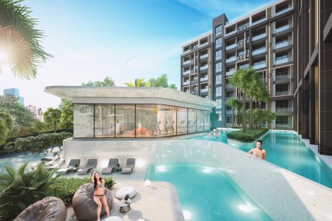 Condominio de 1 dormitorio en Jomtien Beach, Pattaya, Tailandia № 204914 - foto 8