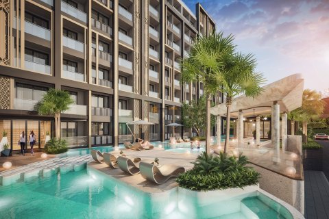 Condominio de 1 dormitorio en Jomtien Beach, Pattaya, Tailandia № 204914 - foto 9
