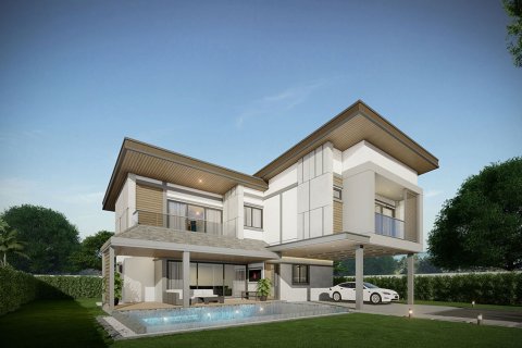 Chalet de 4 dormitorios en Jomtien Beach, Pattaya, Tailandia № 222571