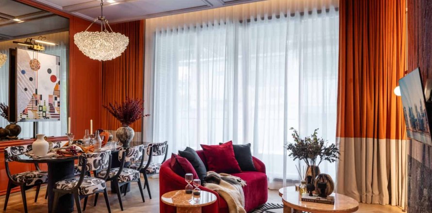 Condominio de 1 dormitorio en Thonburi, Bangkok, Tailandia № 222573