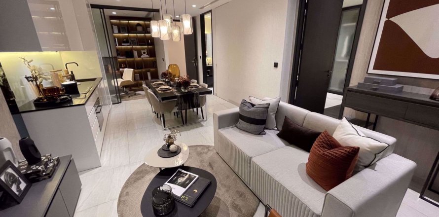 Condominio de 1 dormitorio en Bang Rak, Bangkok, Tailandia № 68333