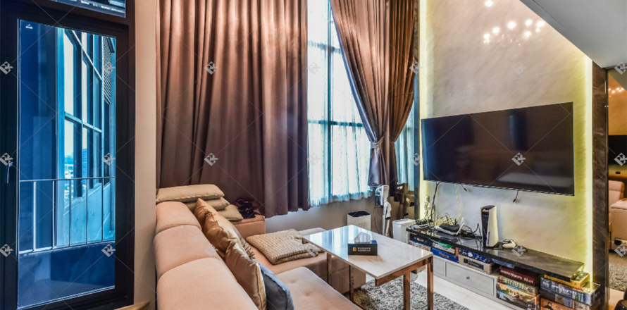 Condominio de 1 dormitorio en Bangkok, Tailandia № 186995