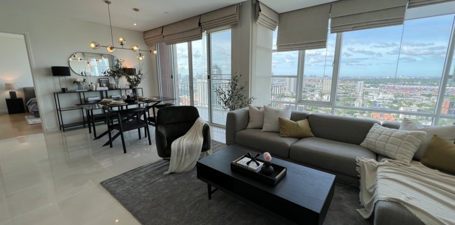 Condo à Bangkok, Thaïlande, 3 chambres  № 181258
