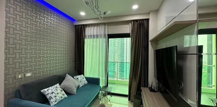Apartamento de 1 dormitorio en Pattaya, Tailandia № 205973