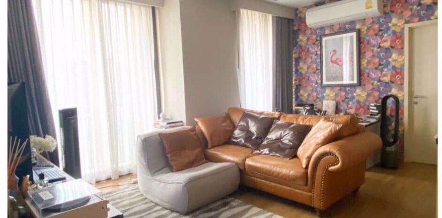 Condo à Bangkok, Thaïlande, 2 chambres à Hasu Haus № 111458