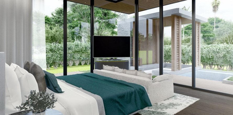 Chalet de 4 dormitorios en The Ozone Grand Residences, Phuket, Tailandia № 59261