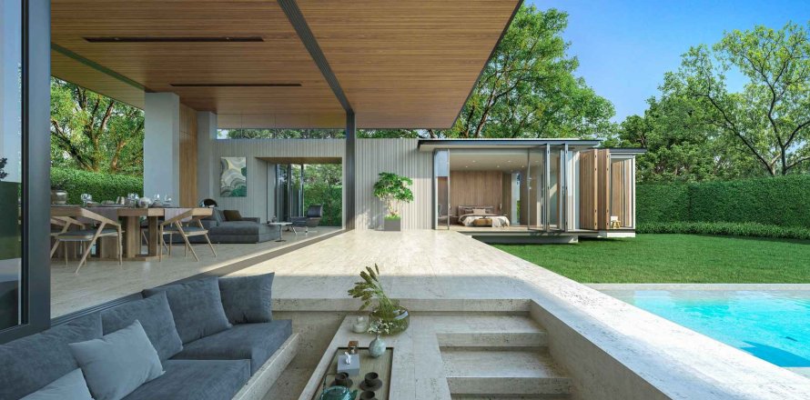 Chalet de 4 dormitorios en Botanica Chalong Bay, Phuket, Tailandia № 162330