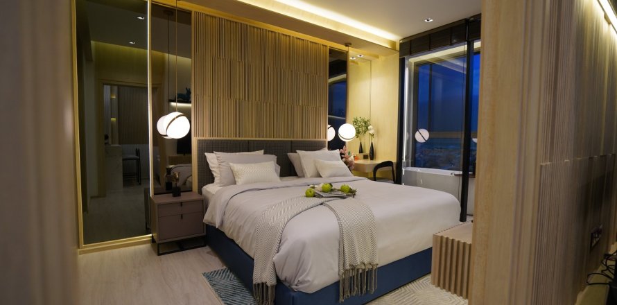 Apartamento de 1 dormitorio en Skypark Lucean Jomtien Pattaya, Chon Buri, Tailandia № 164033