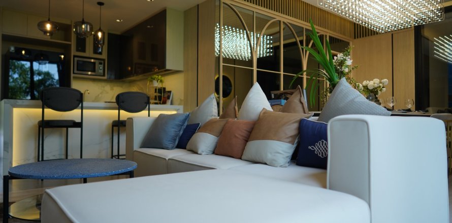 Apartamento de 2 dormitorios en Skypark Lucean Jomtien Pattaya, Chon Buri, Tailandia № 164035