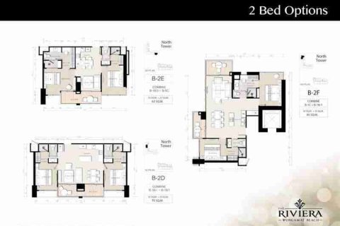 Condominio de 2 dormitorios en Pattaya, Tailandia № 184153 - foto 8