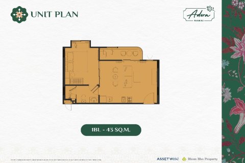 Condominio de 1 dormitorio en Rawai, Tailandia № 169999 - foto 19