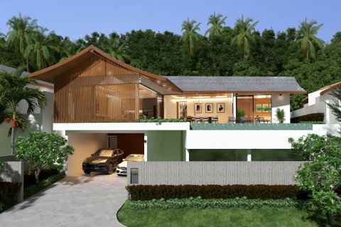 Chalet de 3 dormitorios en Ko Samui, Tailandia № 170002 - foto 16