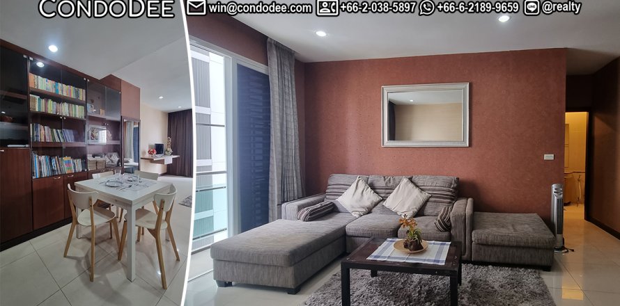 Condo in Khlong Toei, Bangkok, Thailand, 2 bedrooms № 201026