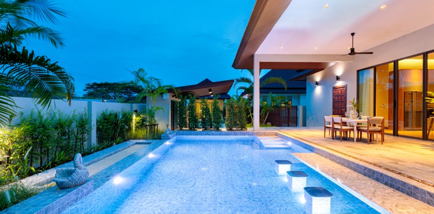 Chalet de 3 dormitorios en Hua Hin, Tailandia № 168445