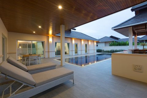 Chalet de 3 dormitorios en Hua Hin, Tailandia № 168442