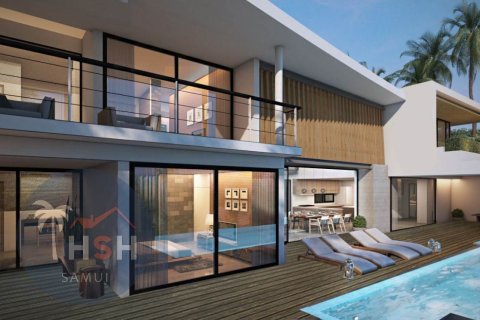 Chalet de 3 dormitorios en Ko Samui, Tailandia № 180052 - foto 9