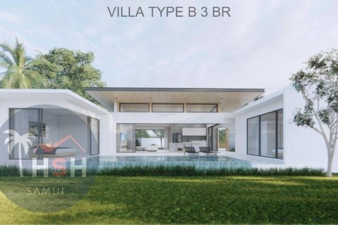 Chalet de 3 dormitorios en Ko Samui, Tailandia № 180049