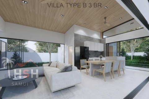 Chalet de 3 dormitorios en Ko Samui, Tailandia № 180049 - foto 9
