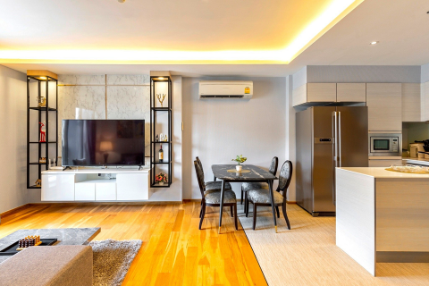 Eigentumswohnung in Watthana, Bangkok, Thailand, 2 Schlafzimmer № 47779 - Foto 3