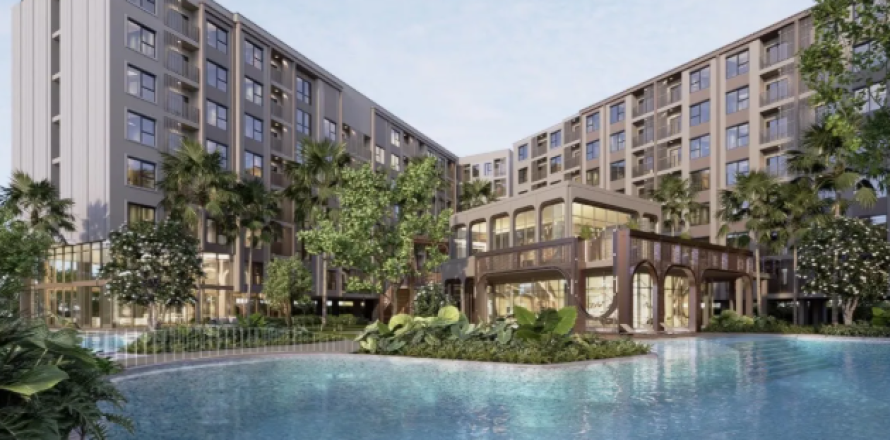 Condominio de 2 dormitorios en Kathu, Tailandia № 147286