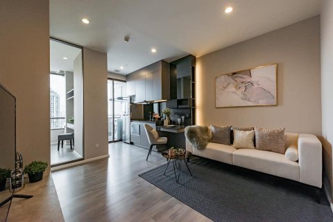 Condominio de 1 dormitorio en Phra Khanong, Bangkok, Tailandia № 143628