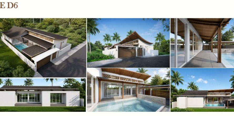 Chalet de 3 dormitorios en Pran Buri, Tailandia № 169861