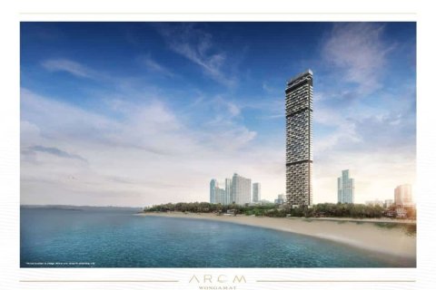 คอนโดมิเนียมในพัทยา, ประเทศไทย, 1 ห้องนอน № 166883 - รูปถ่าย 14