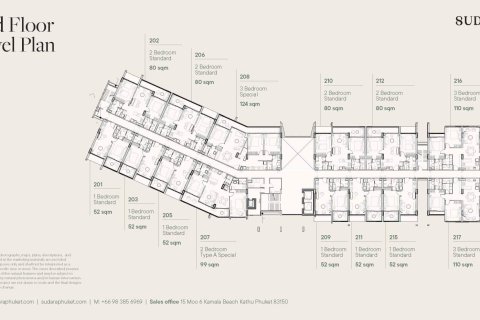 Eigentumswohnung in Bang Tao, Thailand, 1 Schlafzimmer № 165889 - Foto 10