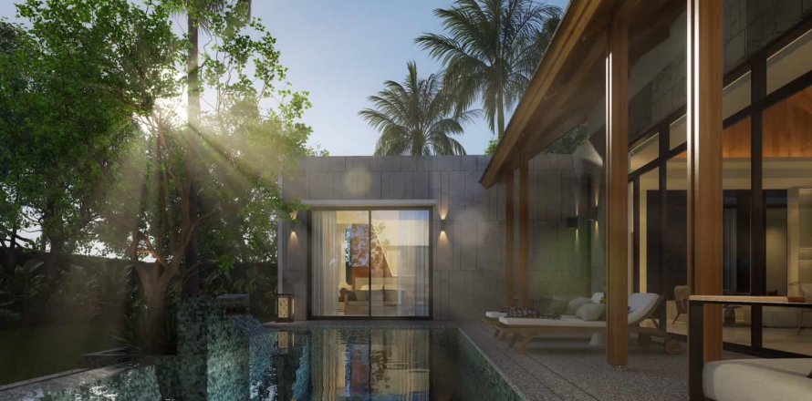 Chalet de 3 dormitorios en Bang Tao, Tailandia № 166277