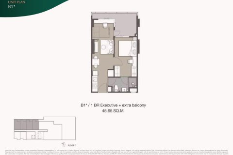Condominio de 1 dormitorio en Thonburi, Bangkok, Tailandia № 203682 - foto 18
