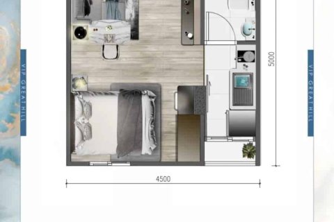 Condominio de 1 dormitorio en Nai Yang, Tailandia № 203683 - foto 28