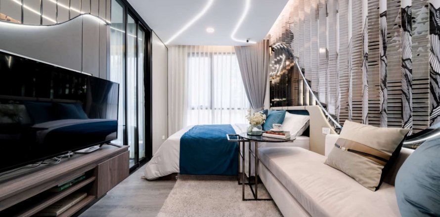 Condominio de 1 dormitorio en Bangkok, Tailandia № 203681